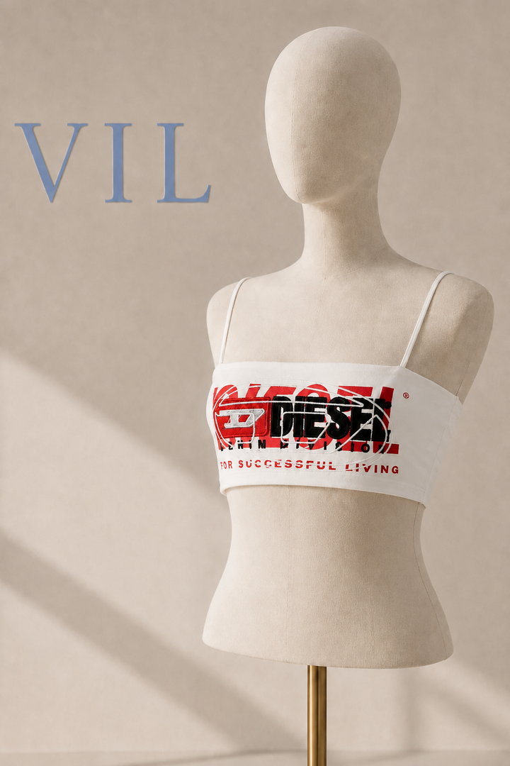 Diesel Crop Top — روی مانکن
